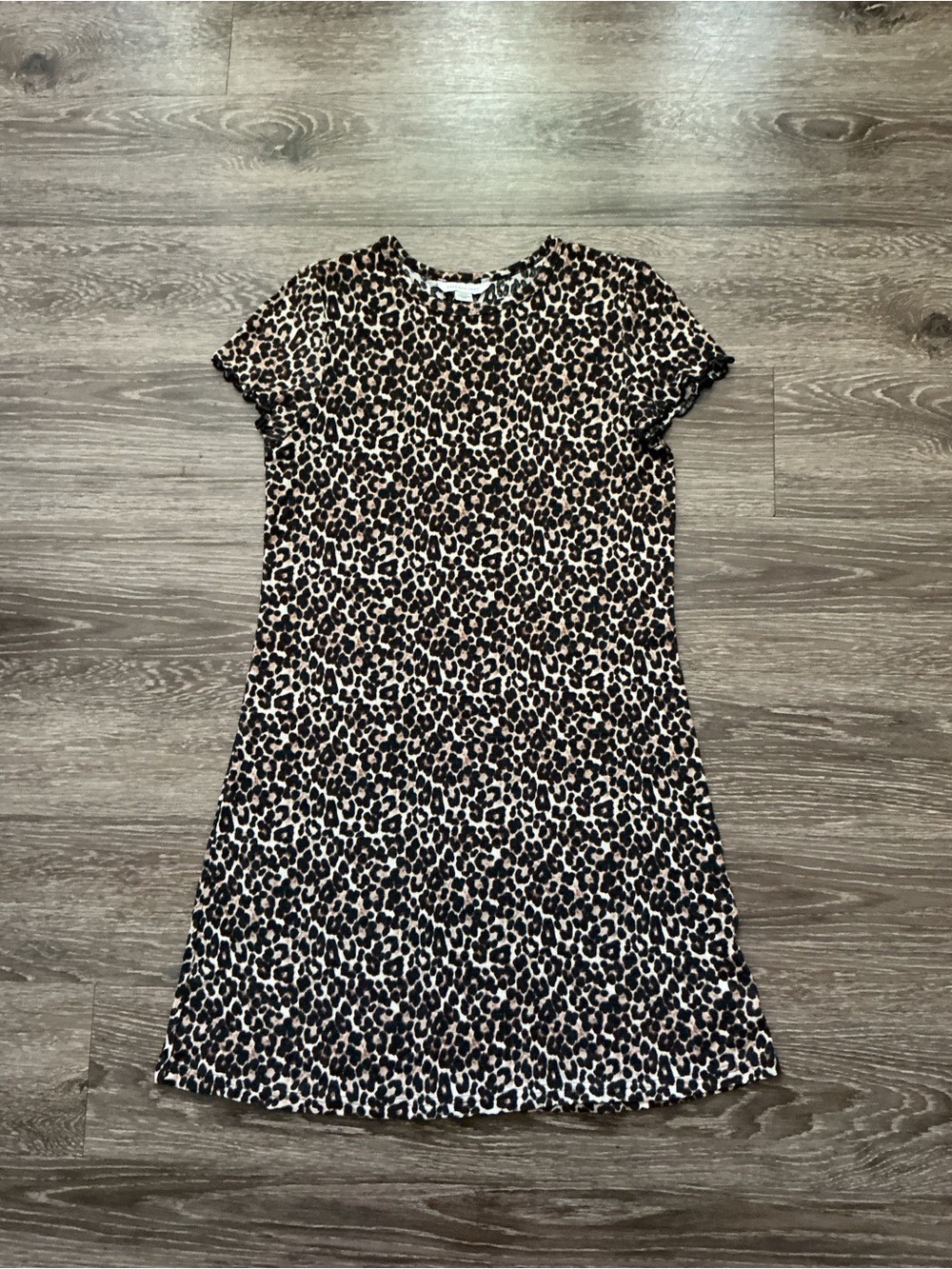 Leopard T-Shirt Dress
